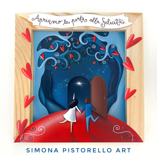 Diorama di San Valentino - personaggi personalizzabili