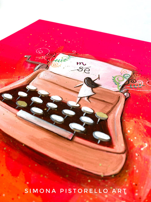 Dipinto su tela "ME".