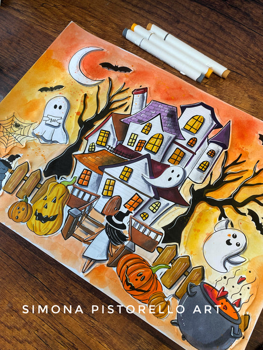 Casetta di Halloween - FILE PDF