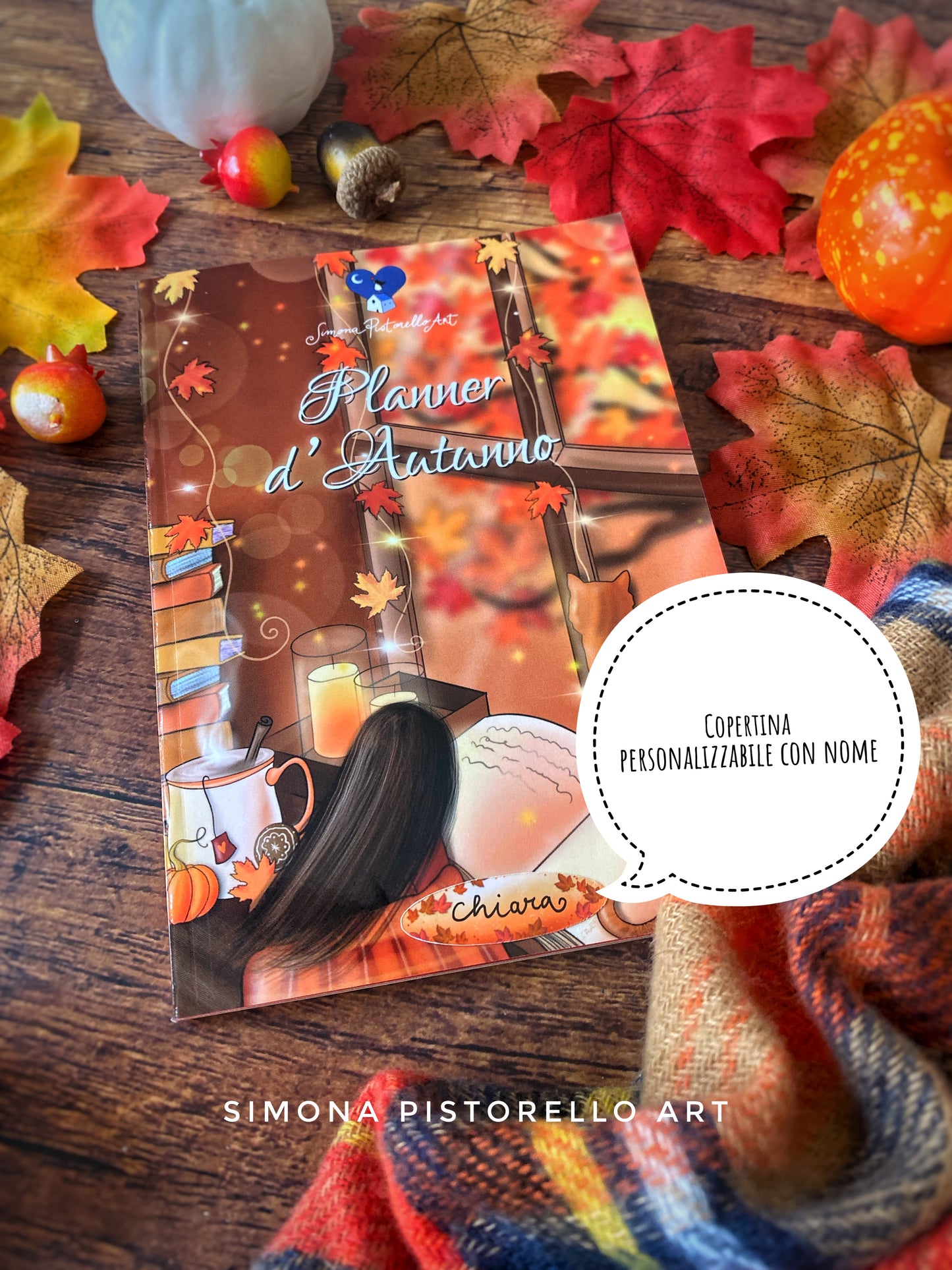 Planner d'Autunno - mensile (da settembre a novembre), perpetuo