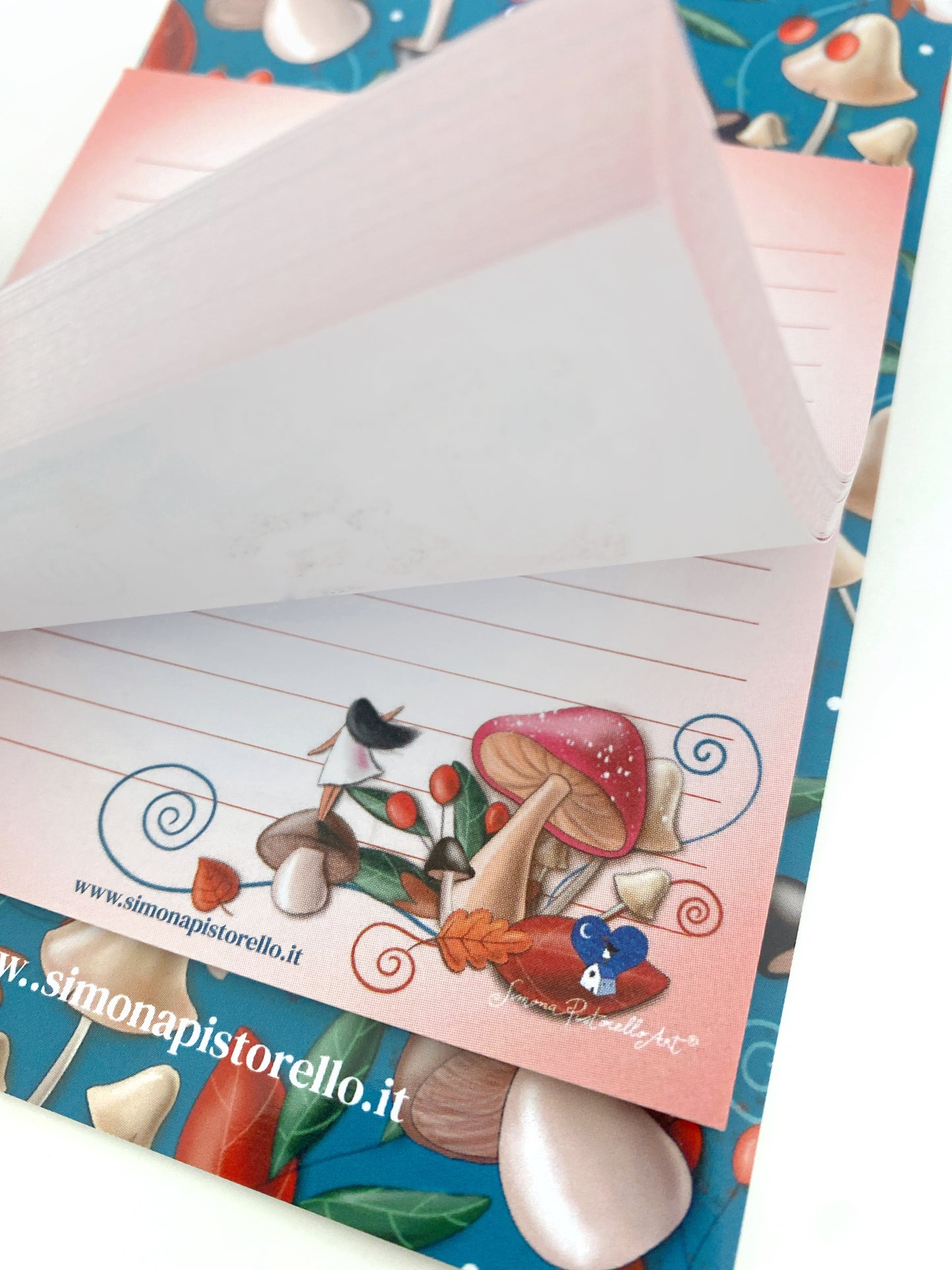 Block notes Funghi e Autunno