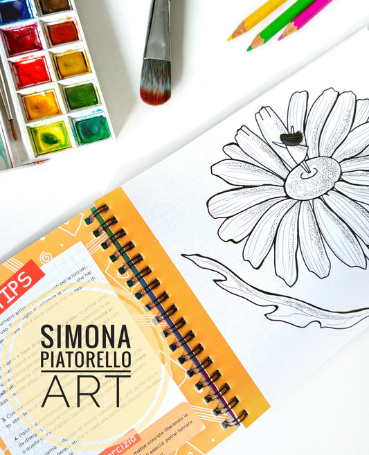 "Colora e Impara" - Colouring Diary per imparare le tecniche artistiche