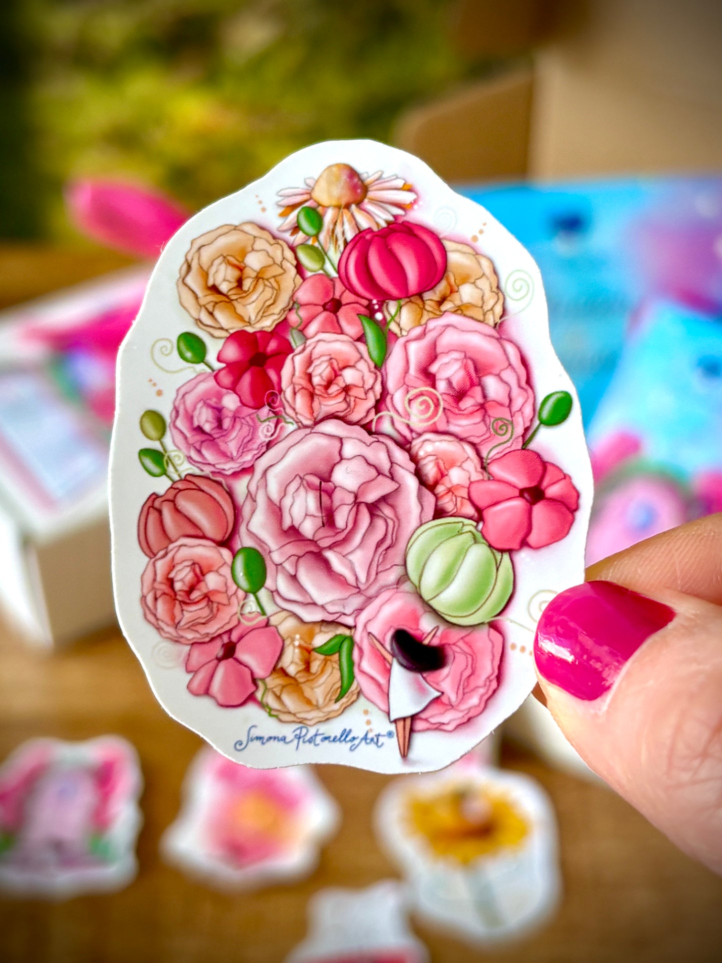 Adesivo Fiori