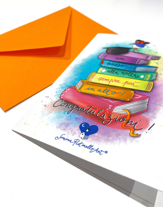 Biglietto Laurea con busta