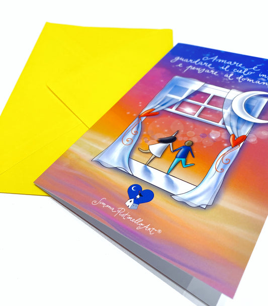 Biglietto Amore con busta
