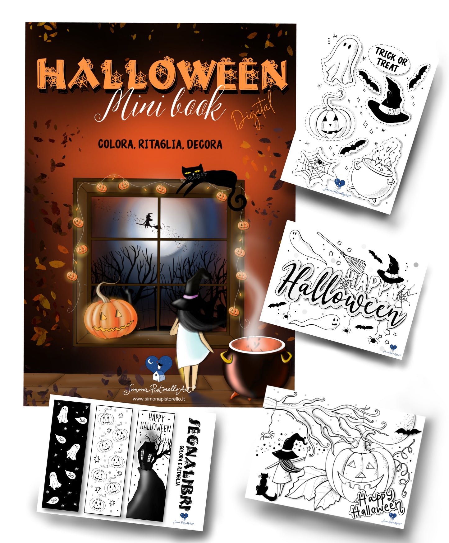Halloween Mini Book - digitale