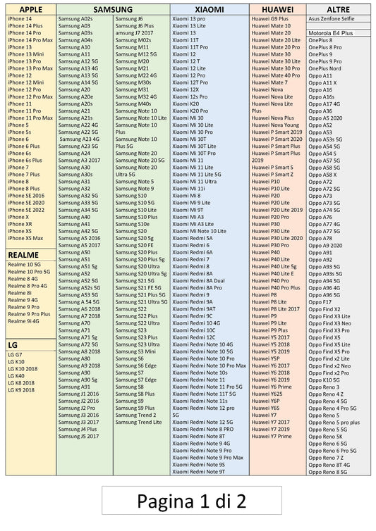 Cover per telefono flessibile 1