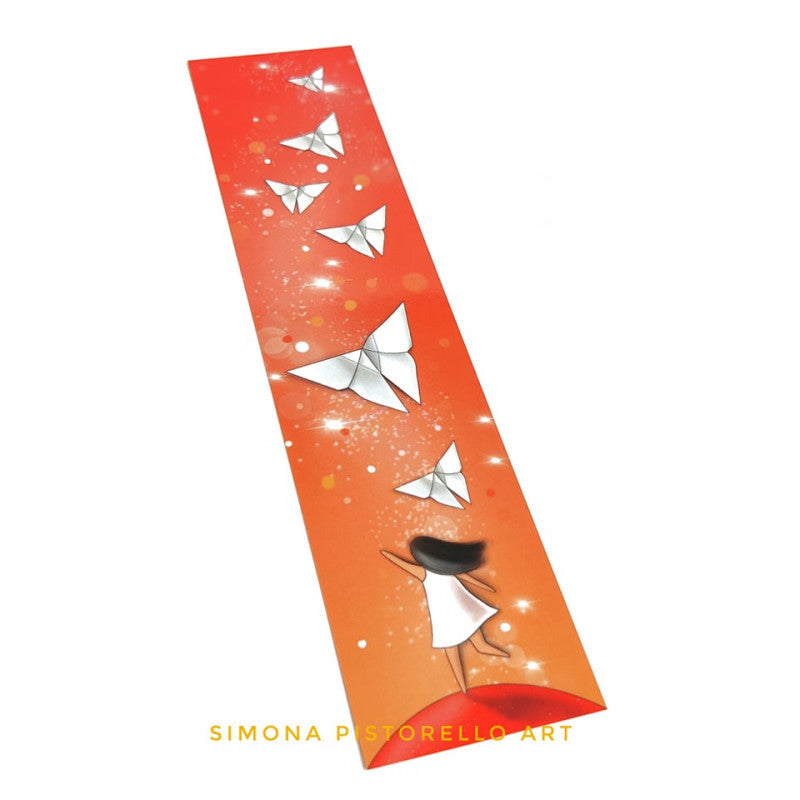 Segnalibro Origami Farfalla