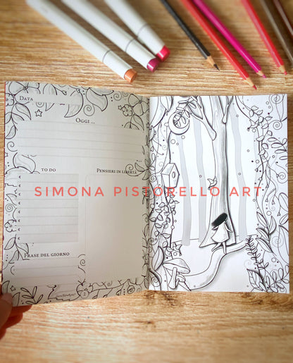 Colouring Diary "Un passo alla volta"