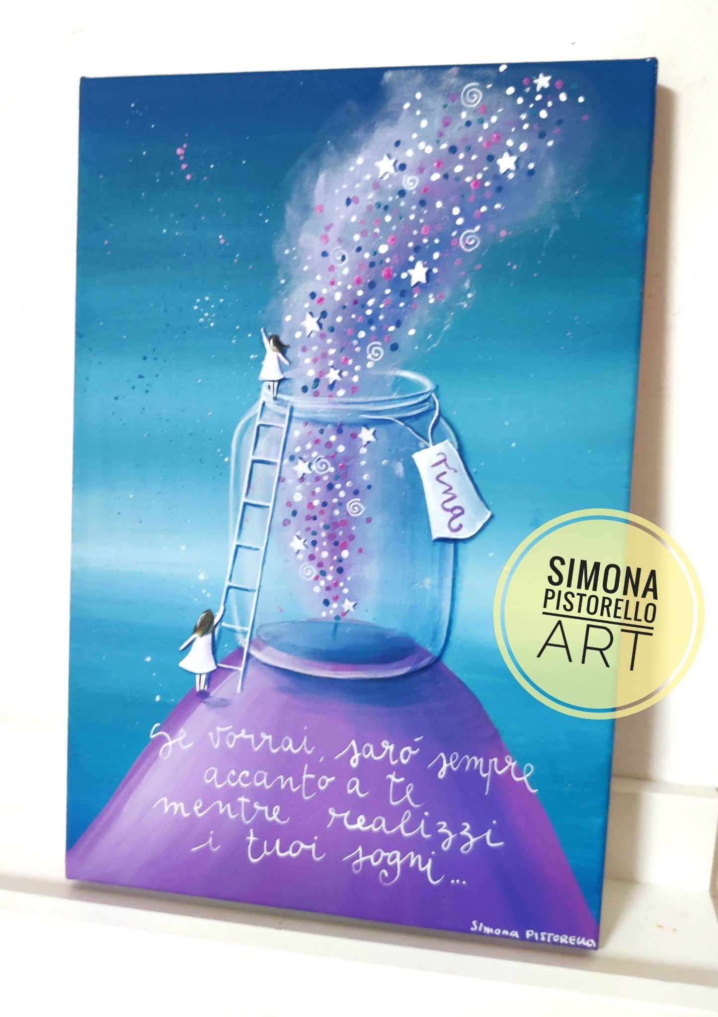 DIPINTO SU TELA Your Story: dipingo la tua storia