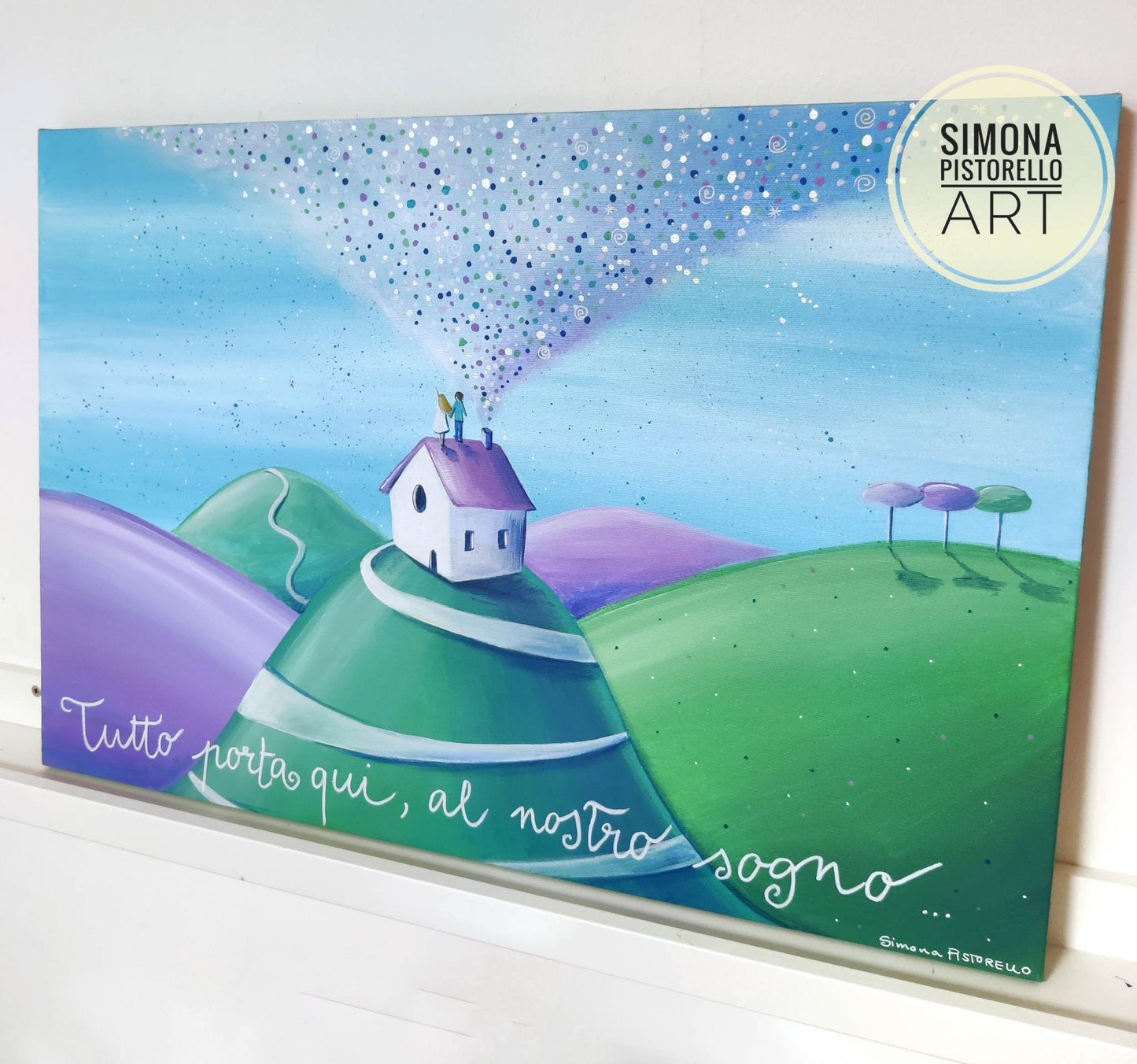 DIPINTO SU TELA Your Story: dipingo la tua storia