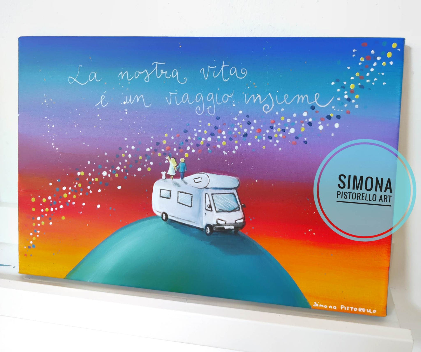 DIPINTO SU TELA Your Story: dipingo la tua storia