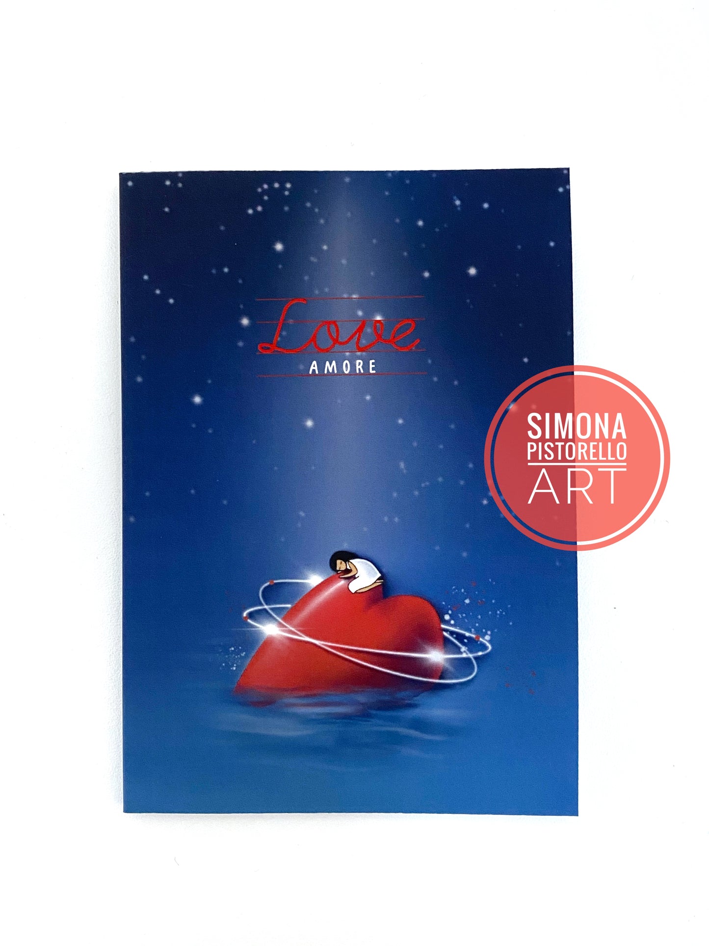 Taccuino Amore con copertina soft touch