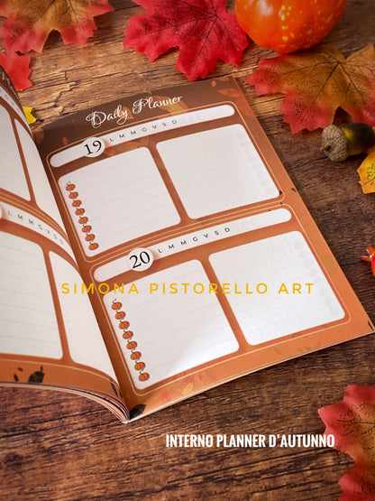 BUNDLE Colouring Diary + Planner d'Autunno + Segnalibro omaggio