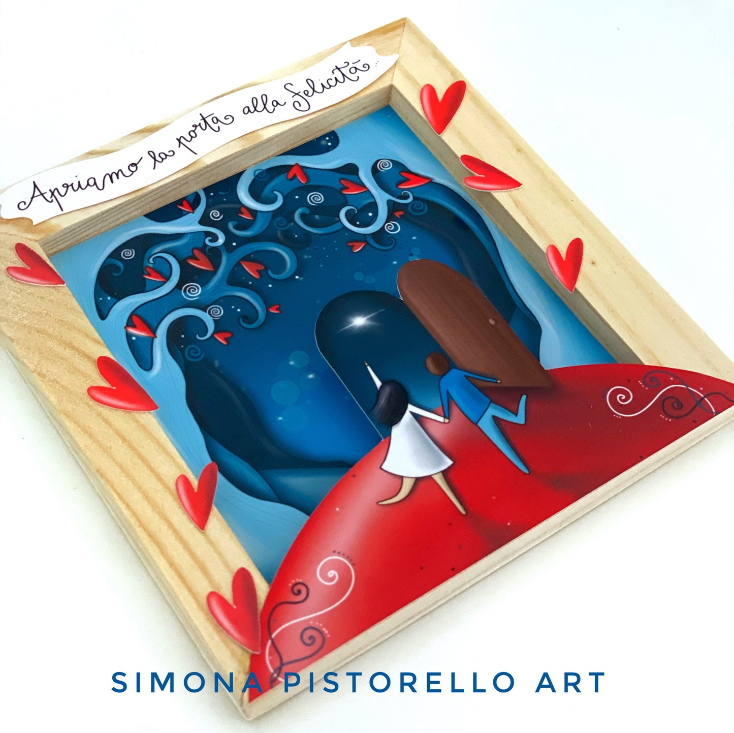 Diorama di San Valentino - personaggi personalizzabili