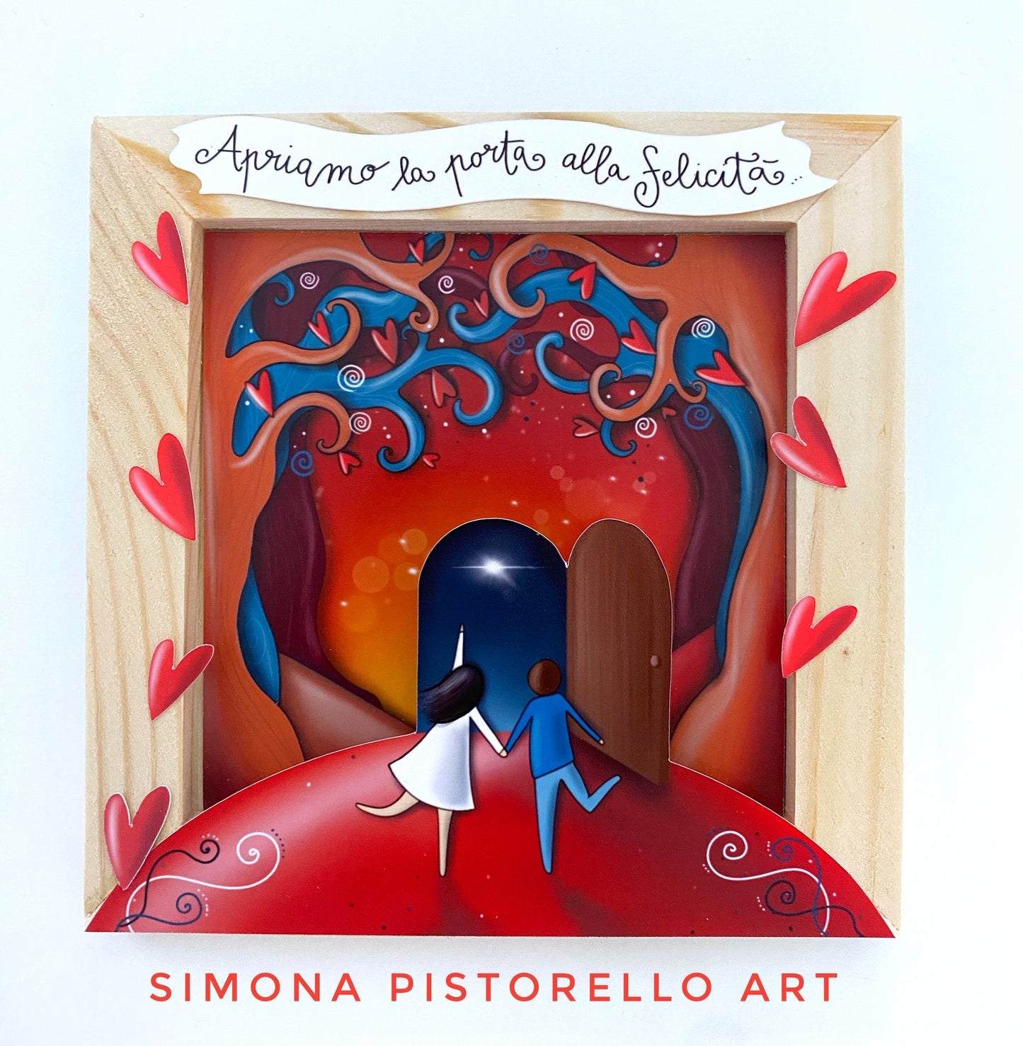 Diorama di San Valentino - personaggi personalizzabili