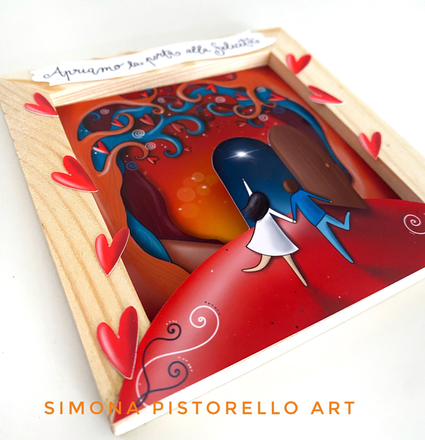 Diorama di San Valentino - personaggi personalizzabili