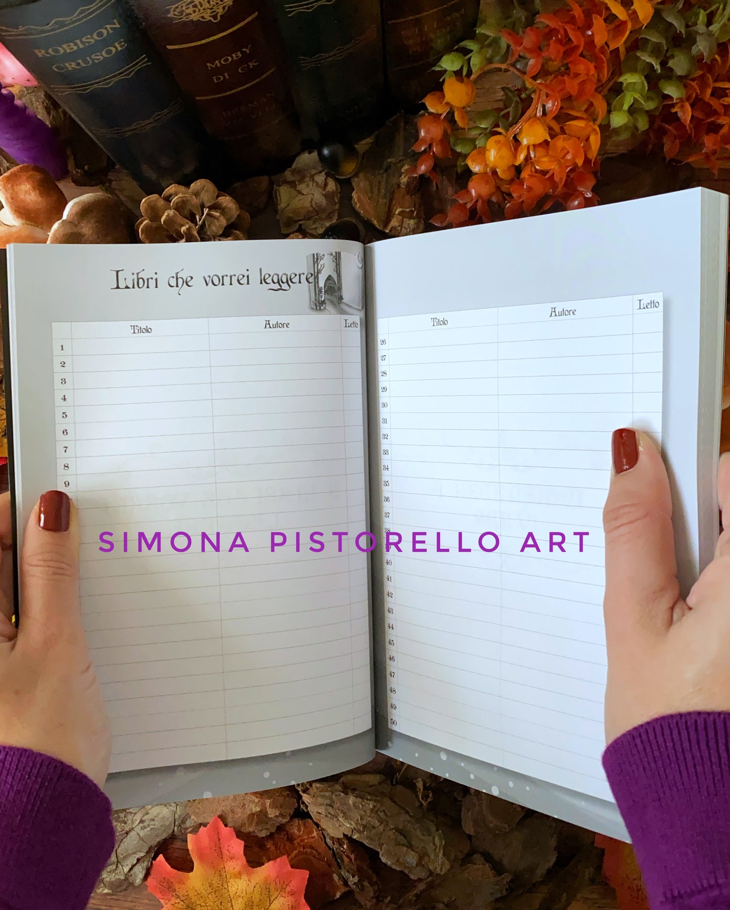 Book journal con elastico + Pacchetto 5 stickers