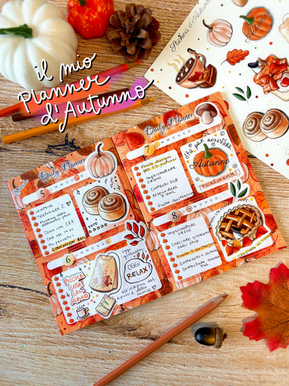 BUNDLE Colouring Diary + Planner d'Autunno