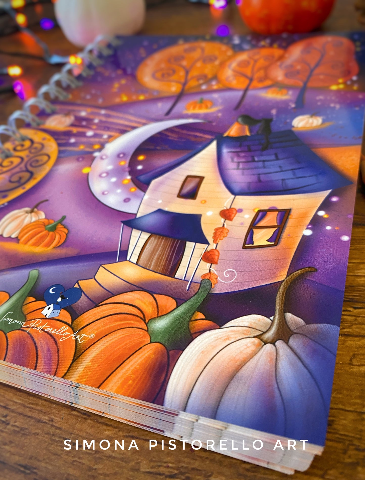 Quaderno Autunno A5 (maxi - 200 pagine) - a righe E quadretti