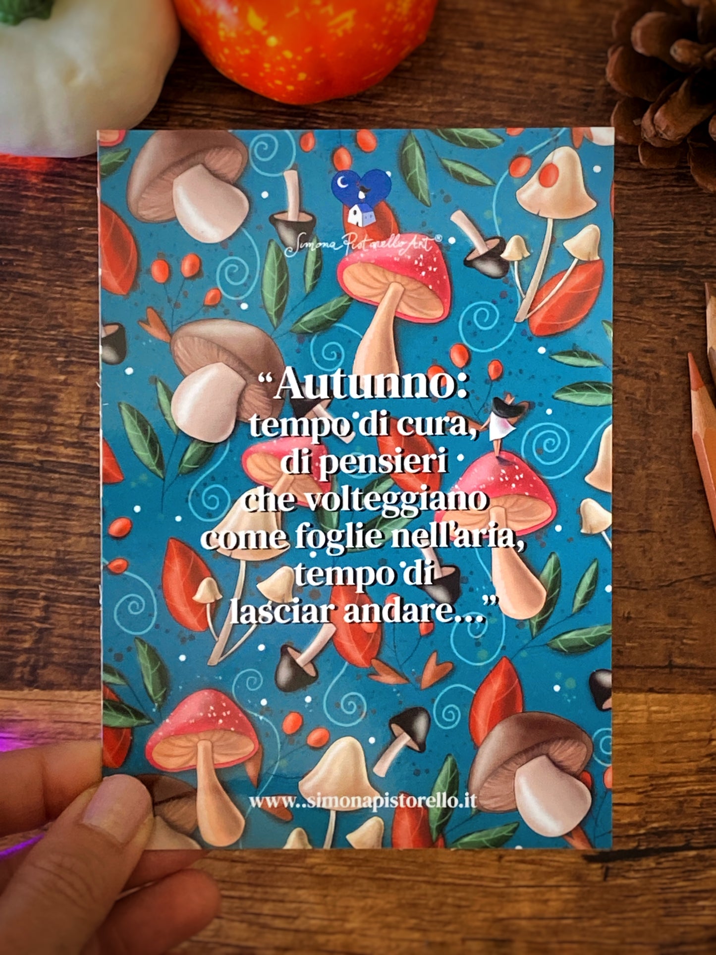 Cartolina Autunno - A6