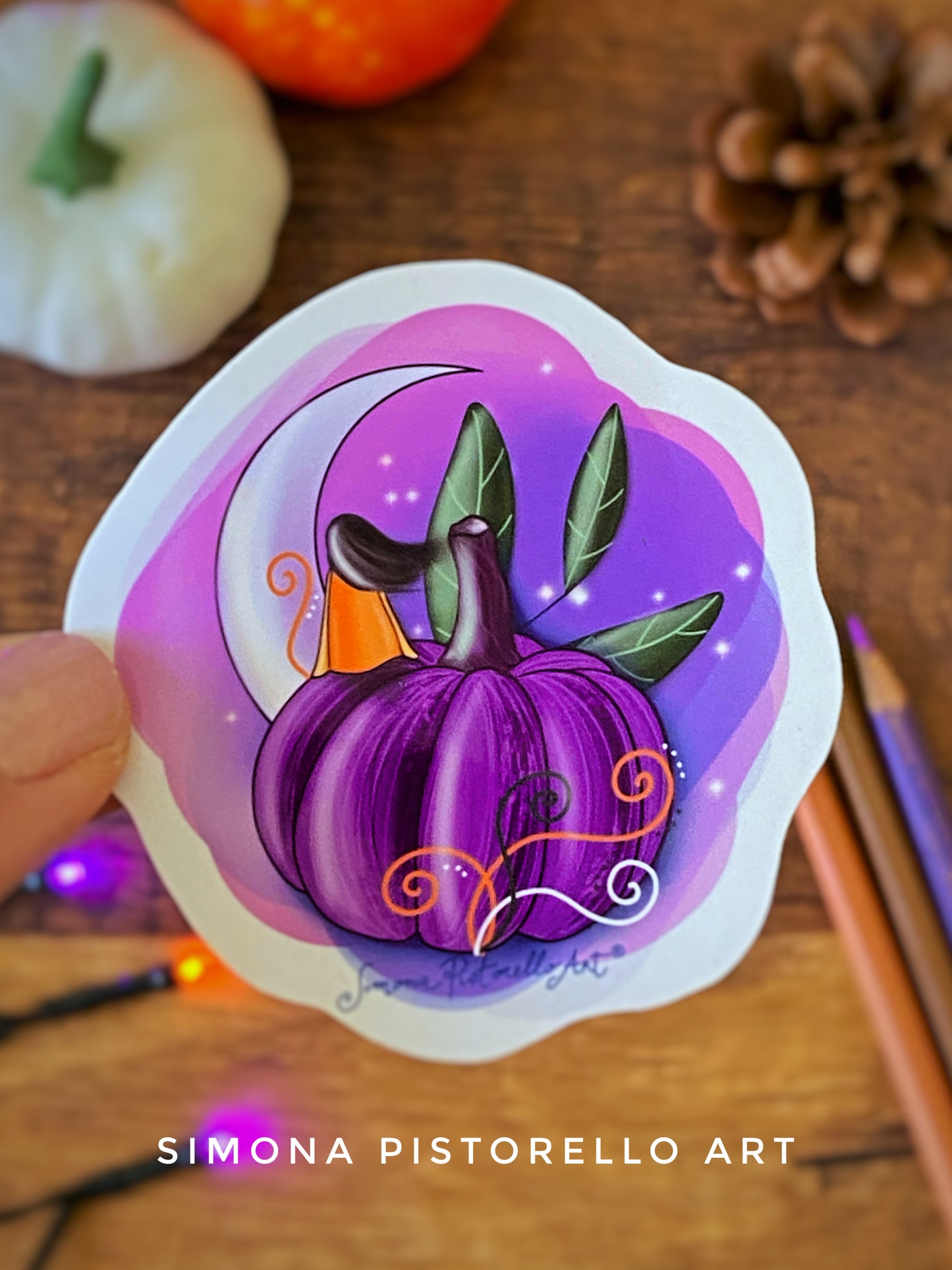 Adesivo Zucchetta magica