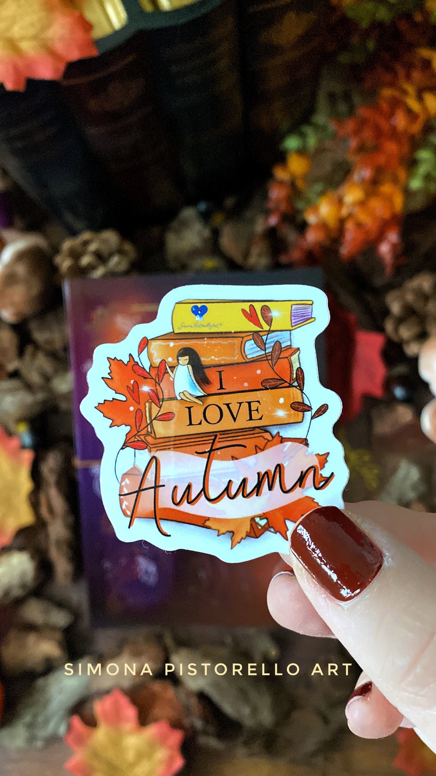 Pacchetto 5 stickers Autunno