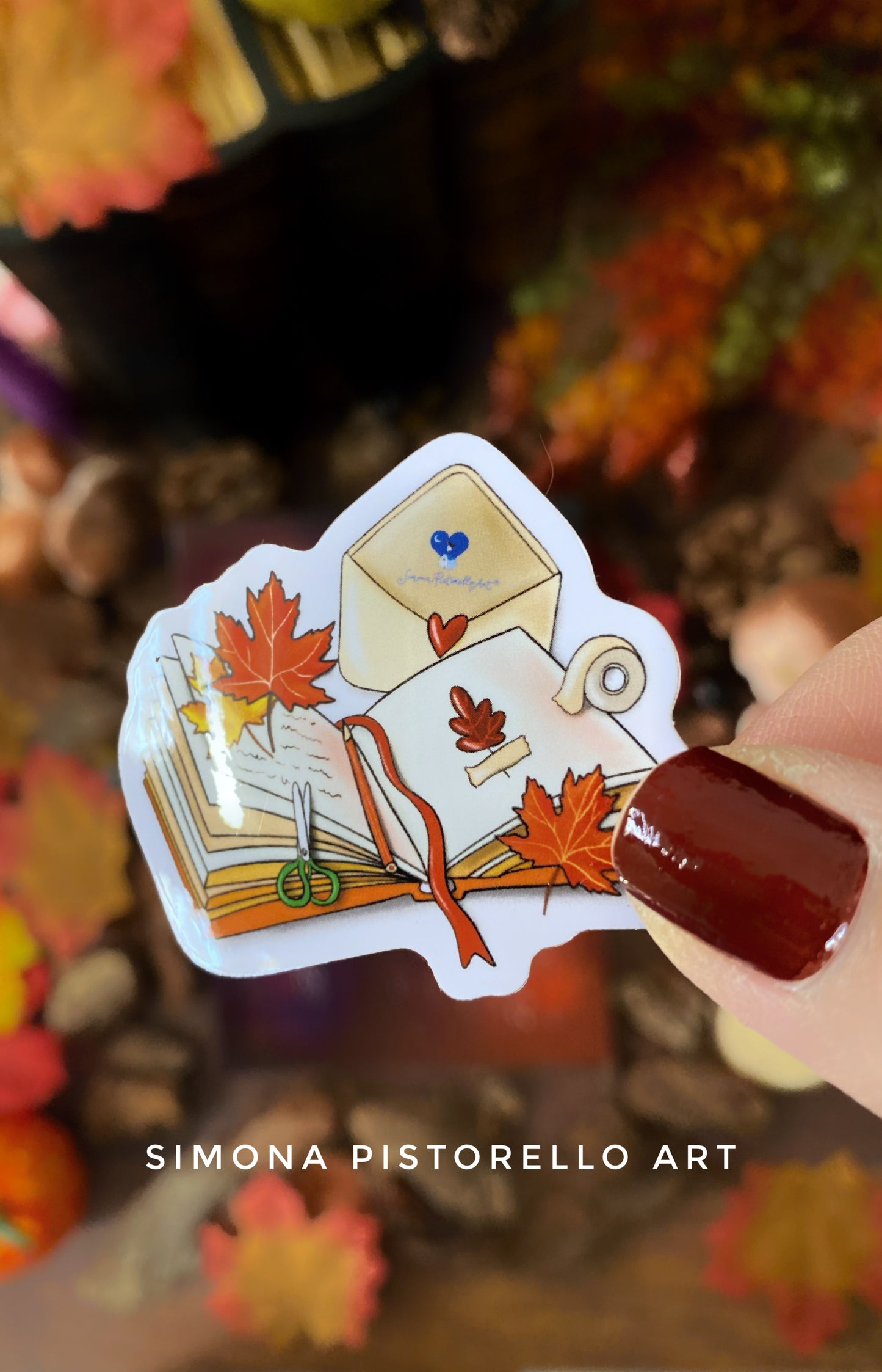 Pacchetto 5 stickers Autunno