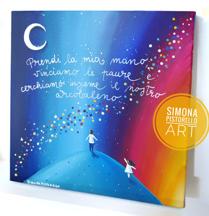 Quadro personalizzato dipinto a mano