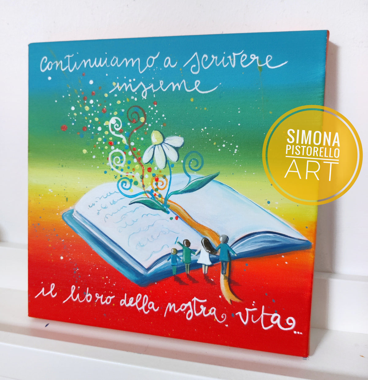Quadro personalizzato dipinto a mano