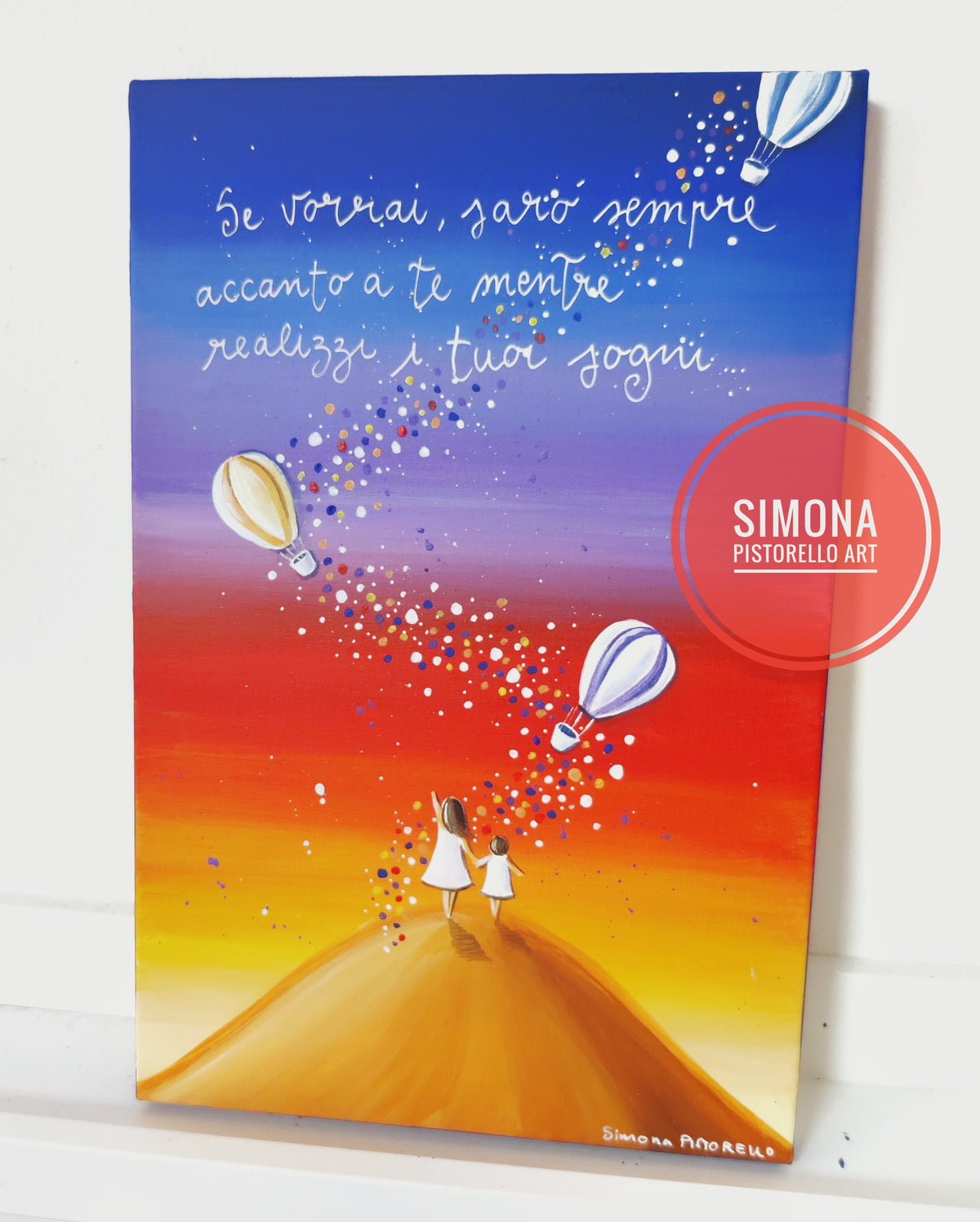 Quadro personalizzato dipinto a mano