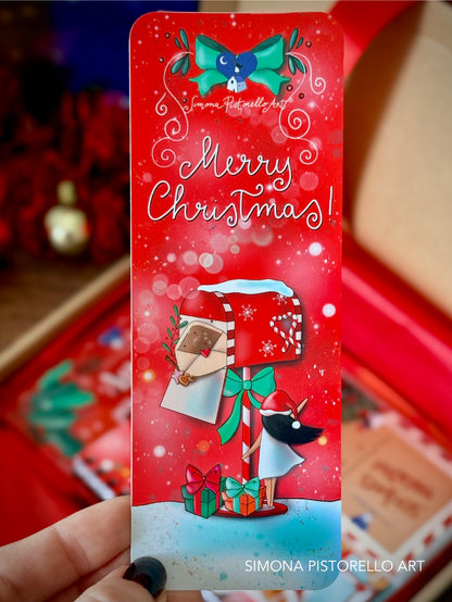 Bundle Quadernino Pan di Zenzero + Segnalibro Merry Christmas