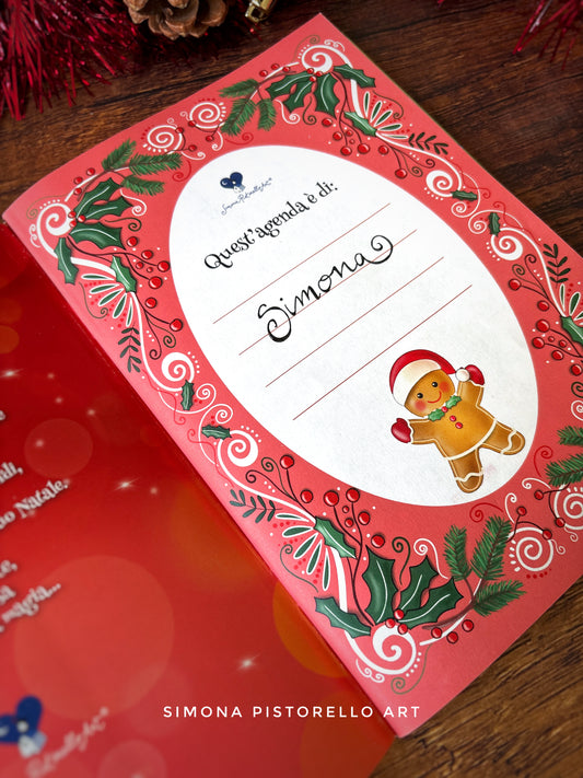 Agenda per chi aspetta il Natale + Sticker Pan di Zenzero OMAGGIO