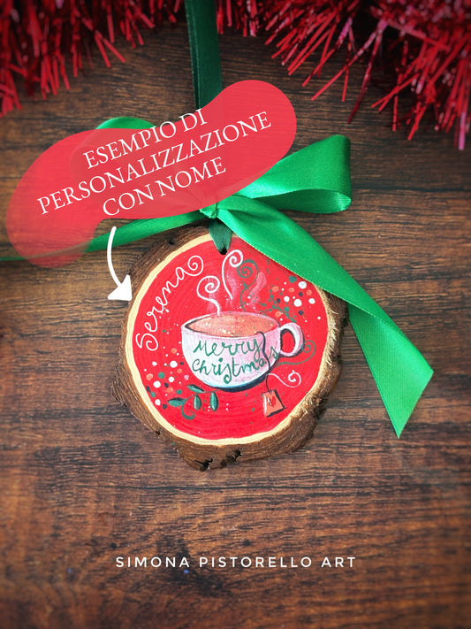 Bundle 15 Decorazioni Natalizie dipinte a mano