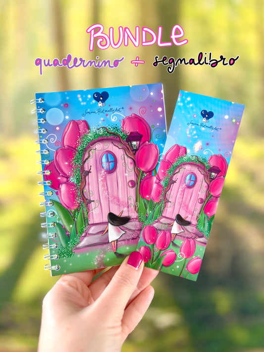 Bundle Quadernino + Segnalibro Primavera