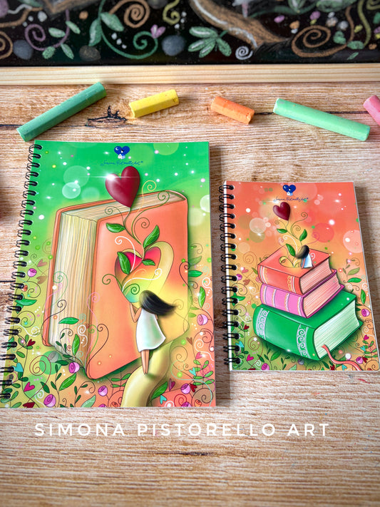 BUNDLE 2 quaderni "Libri e Germogli"