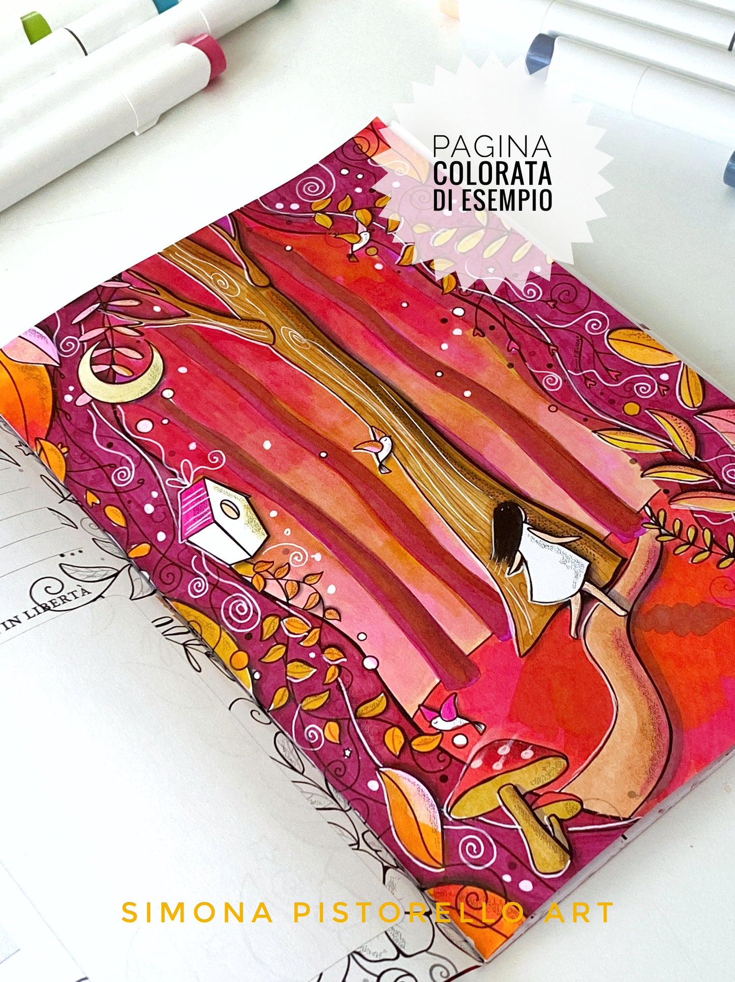 Colouring Diary "Un passo alla volta"