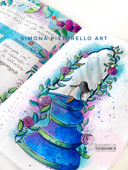 BUNDLE Colouring Diary + Planner d'Autunno + Segnalibro omaggio
