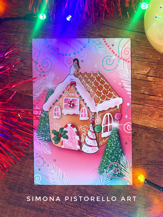 Stampa Casetta di Natale - A5