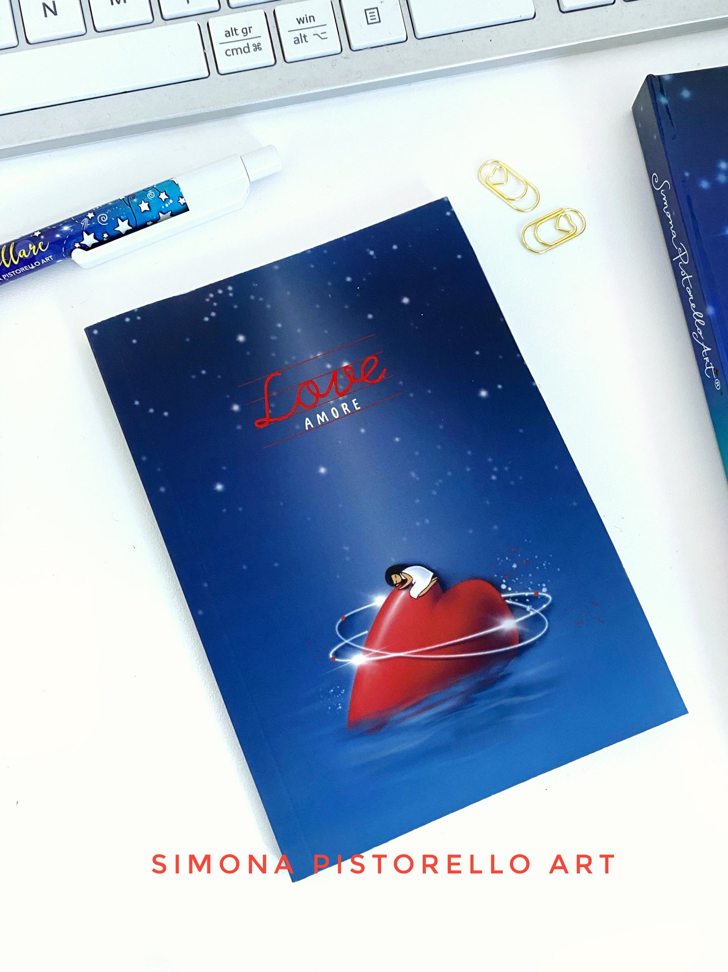 Taccuino Amore con copertina soft touch