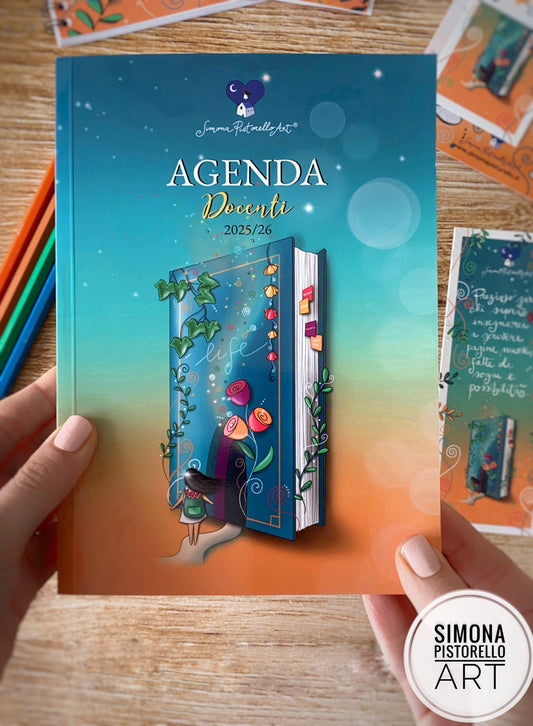 Agenda Docenti 2025/26 + Segnalibro e Stampa in OMAGGIO