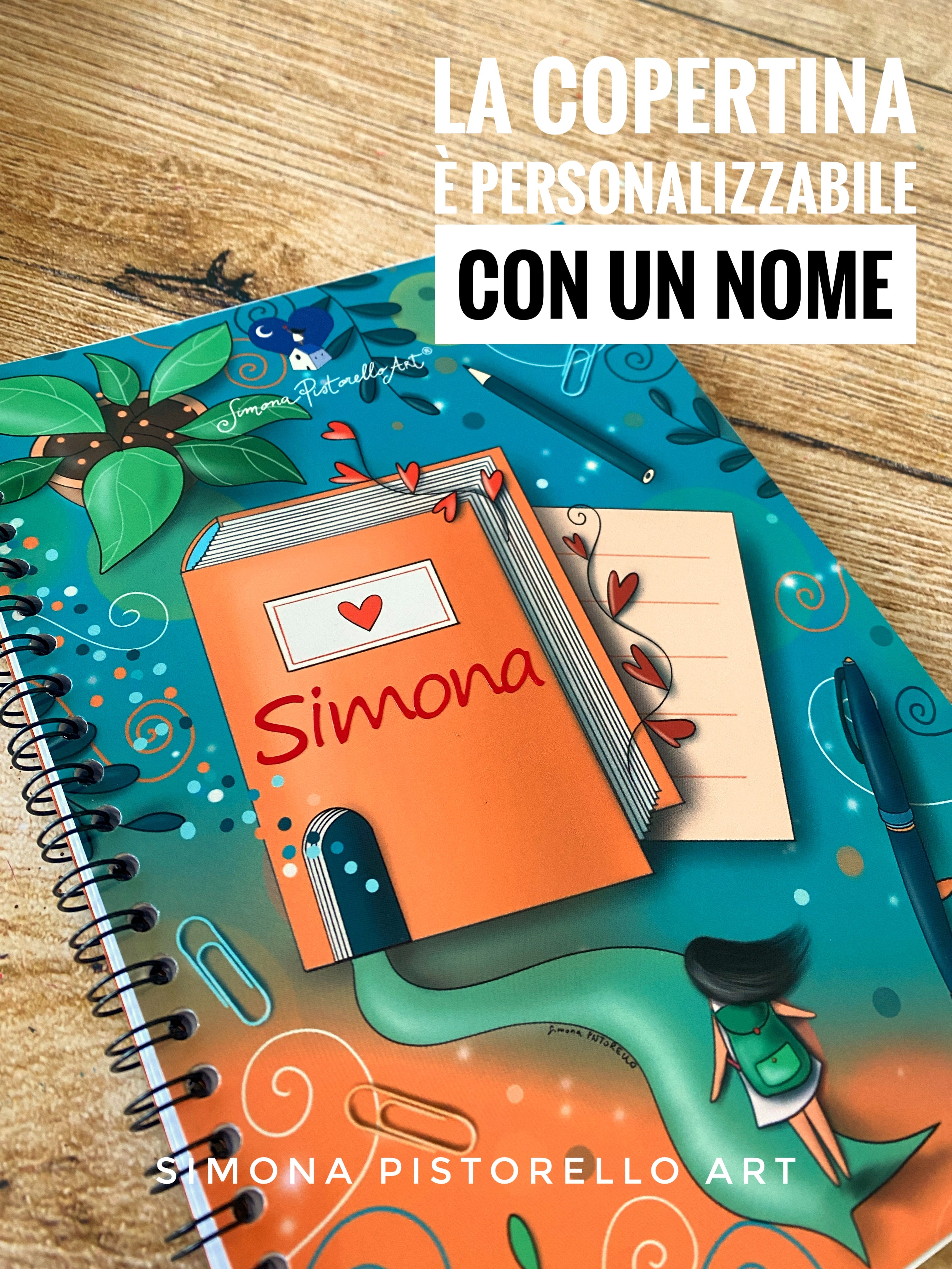 Quaderno A5 Libri + segnalibro