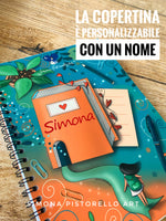 Carica l&#39;immagine nel visualizzatore di Gallery, Quaderno A5 Libri + segnalibro
