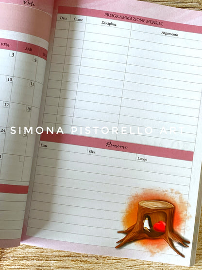 Agenda Docenti 2025/26 + Segnalibro e Stampa in OMAGGIO