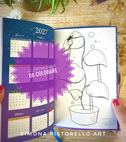 BUNDLE AGENDA + CALENDARIO DA PARETE 2026 - Color Terra