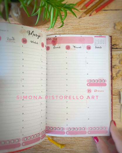BUNDLE AGENDA + CALENDARIO DA PARETE 2026 - Color Terra