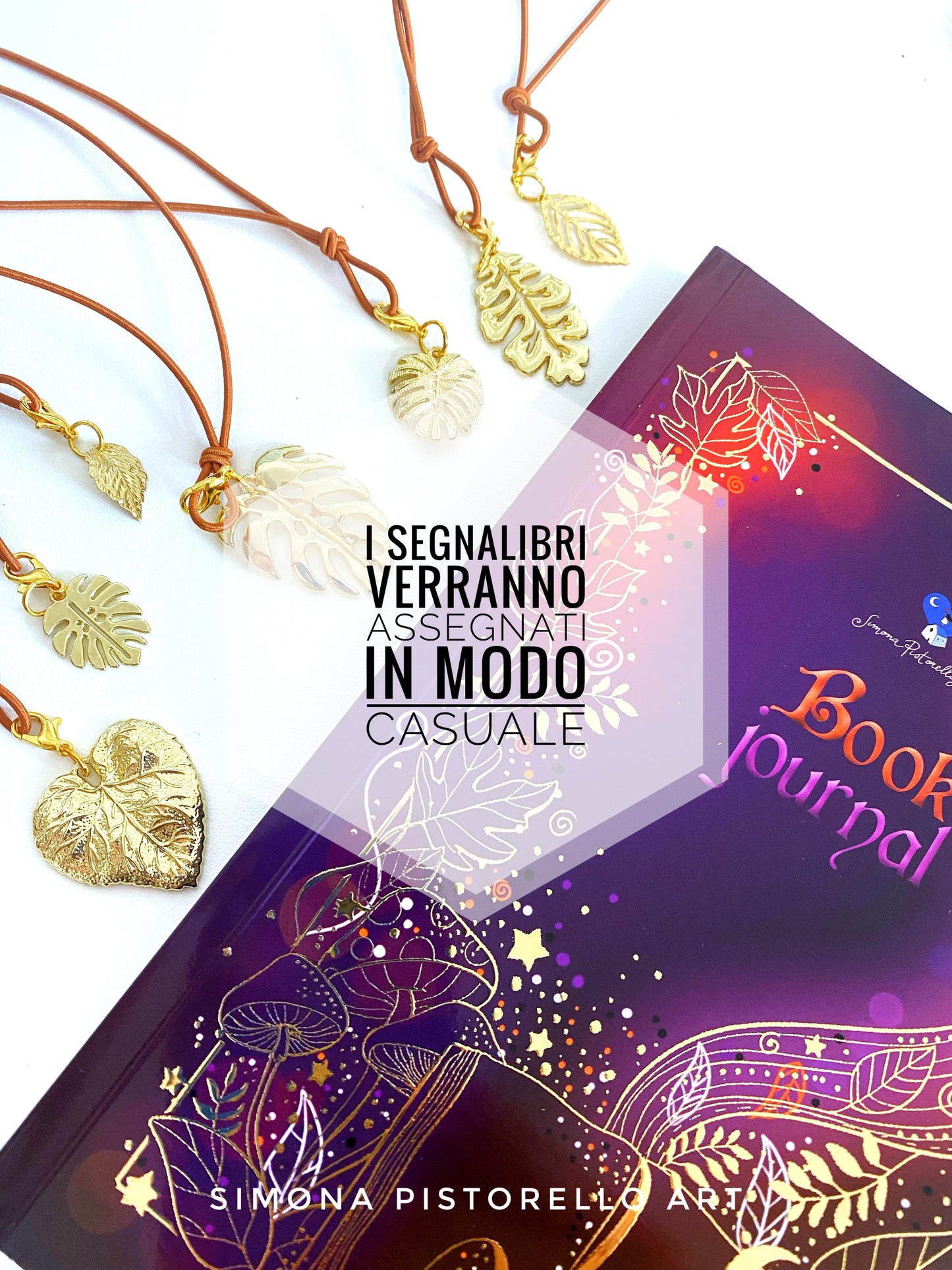 Book journal con elastico + Pacchetto 5 stickers