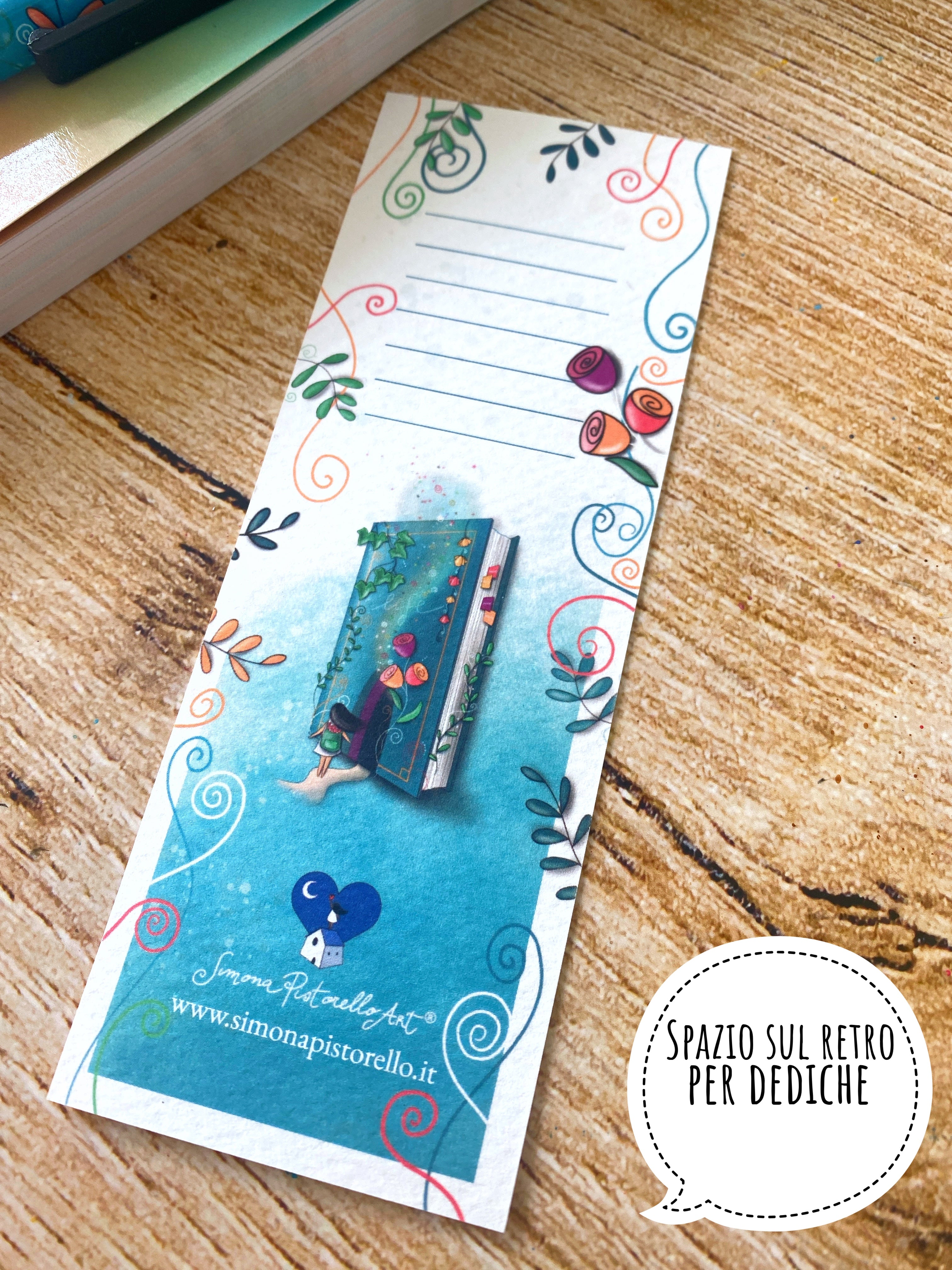 Quaderno A5 Libri + segnalibro