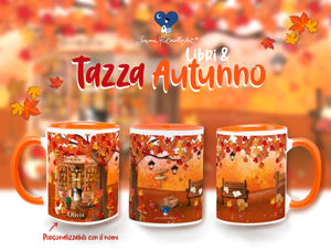 Tazza Libri & Autunno