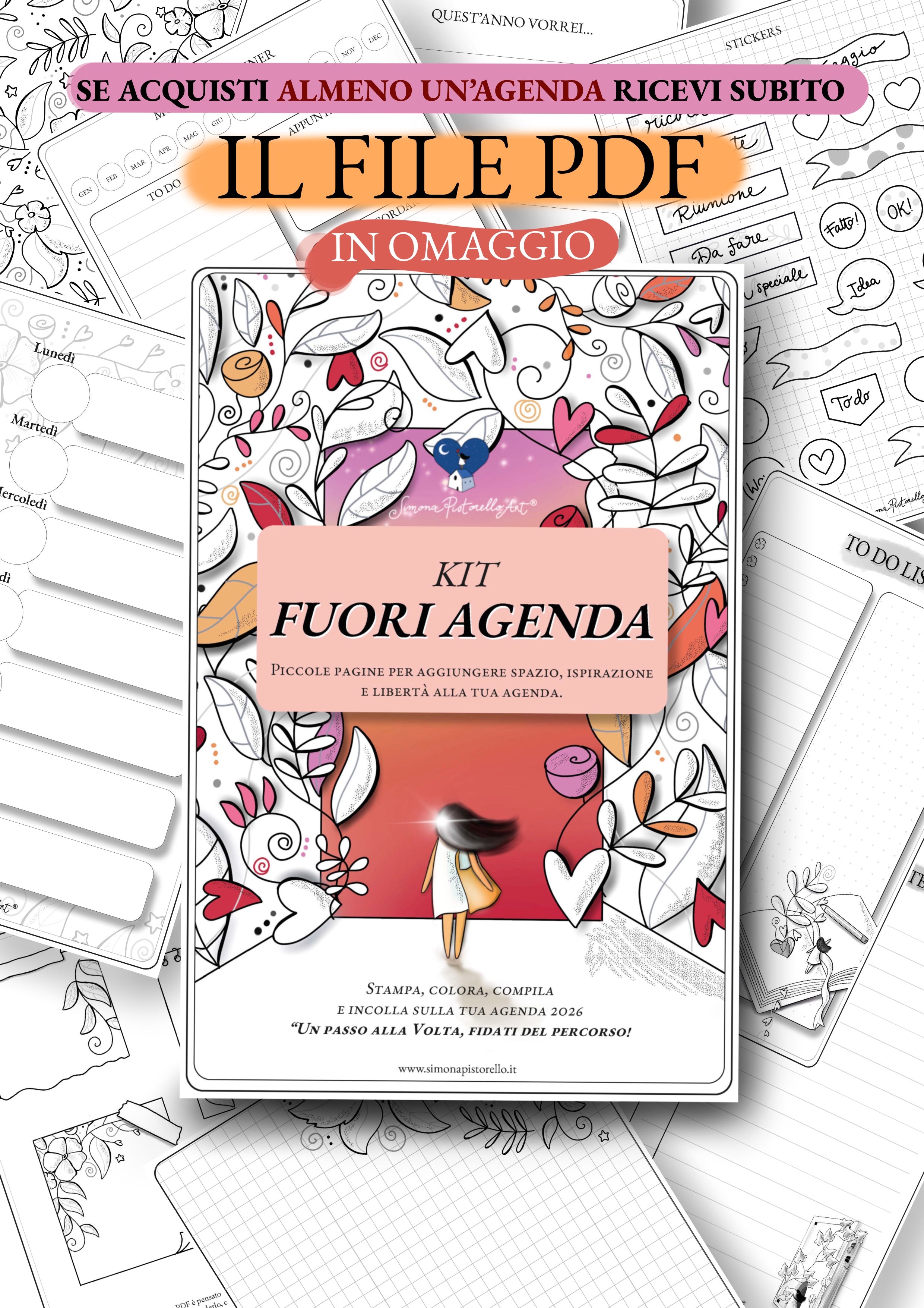 AGENDA 2026: Un passo alla volta, fidati del percorso - Color AMETISTA